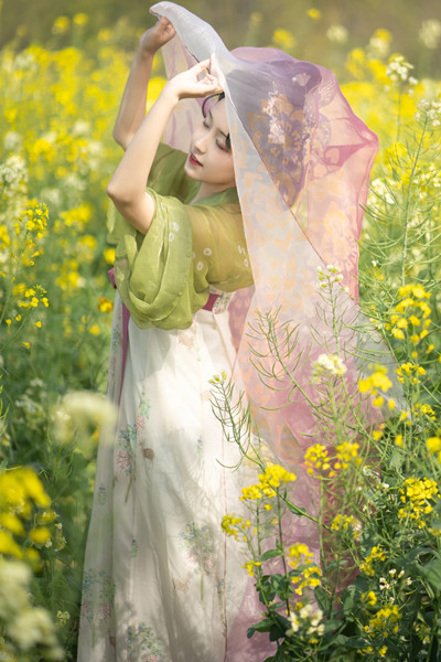 油菜花 幼稚园里的浅夏