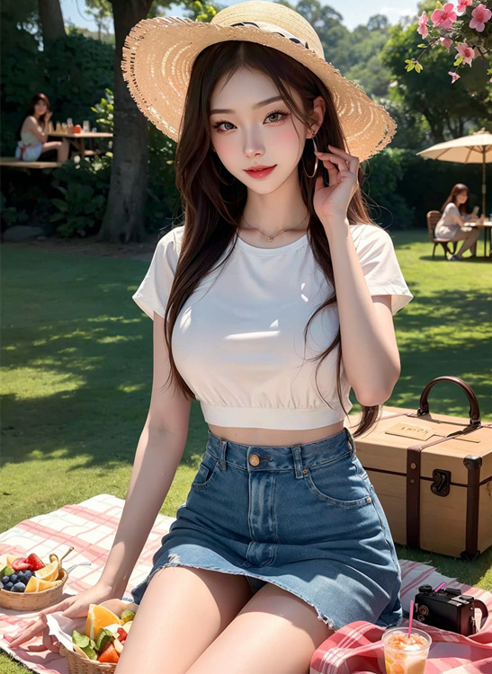 Gallery - 和女孩们野餐